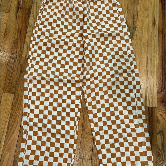 holiday the label camel/cream check pyjama pants set - Picture 6 of 9